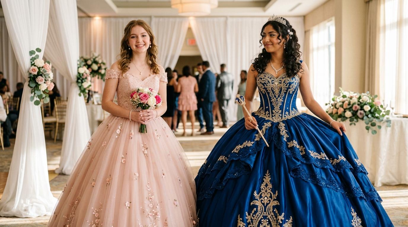 Sweet 16 vs Quinceañera: How the Dress Choice Differs?